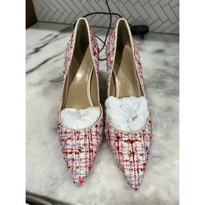 Ann Taylor Colorful Tweed Heels